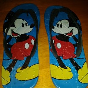 Crocs Mickey Mouse Flip Flops New